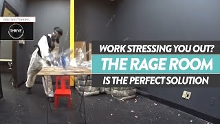 Ultimate Stress Relief In The Rage Room | Thrive