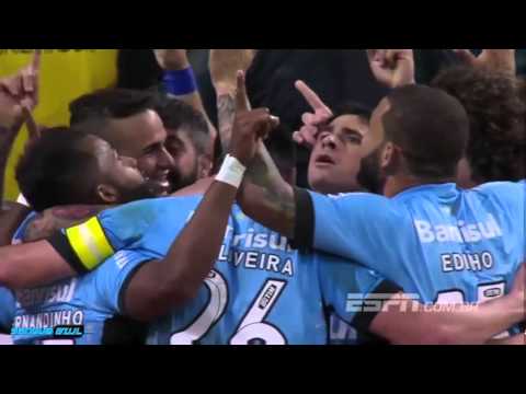 Grêmio 3 x 1 Coritiba - Gols - Copa do Brasil 2015 - 27/08
