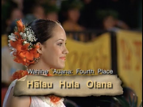 2002 Merrie Monarch 'Auana - Hālau Hula Olana (Wāhine) #Hawaii #Hawaiian