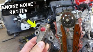 DODGE DART ENGINE NOISE RATTLE ON COLD START, ENGINE NOISE
