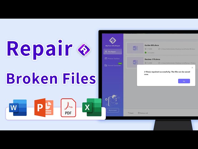 how to repair corrupted files