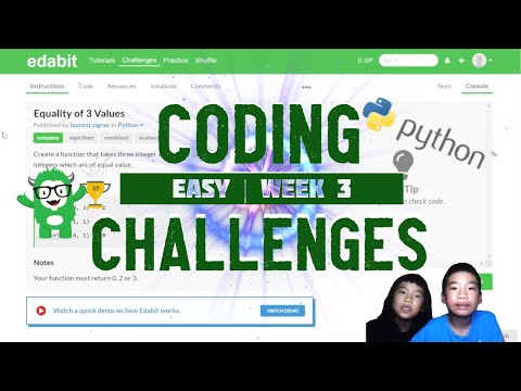 Learn To Code Python Coding Challenges In Easy Week 3