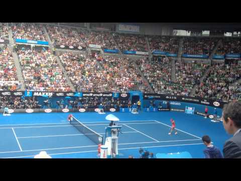 Maria Sharapova vs Eugenie Bouchard matchball