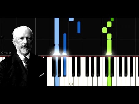 Tchaikovsky - German Song from Children's Album, Op 39, No  17 - Easy Piano Music