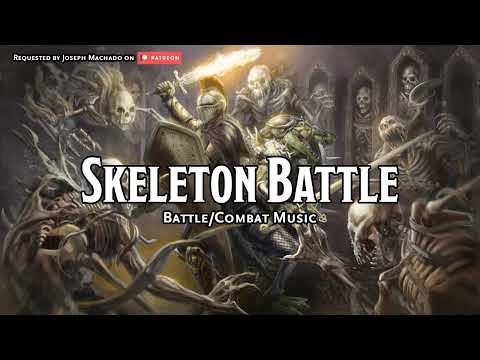 Skeleton Battle | D&D/TTRPG Battle/Combat/Fight Music | 1 Hour
