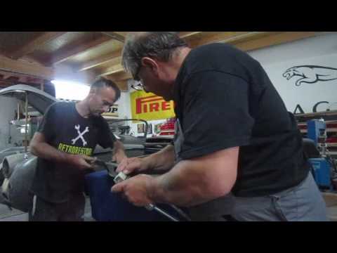 Classic Mini door skin fitting part 2