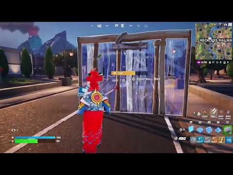 CLIPS WHILE USING NEW PAULIE FEATHERFACE #fortnite #chapter5season4 #fortnitenewskin #gamingvideos