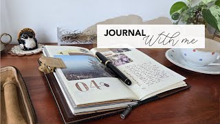 Traveler’s Notebook Update + Journal with Me (Relaxing, ASMR)