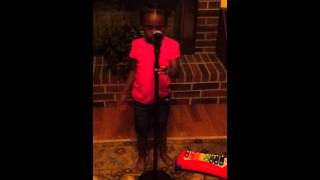 "Little adele" kid sings rumor has it.