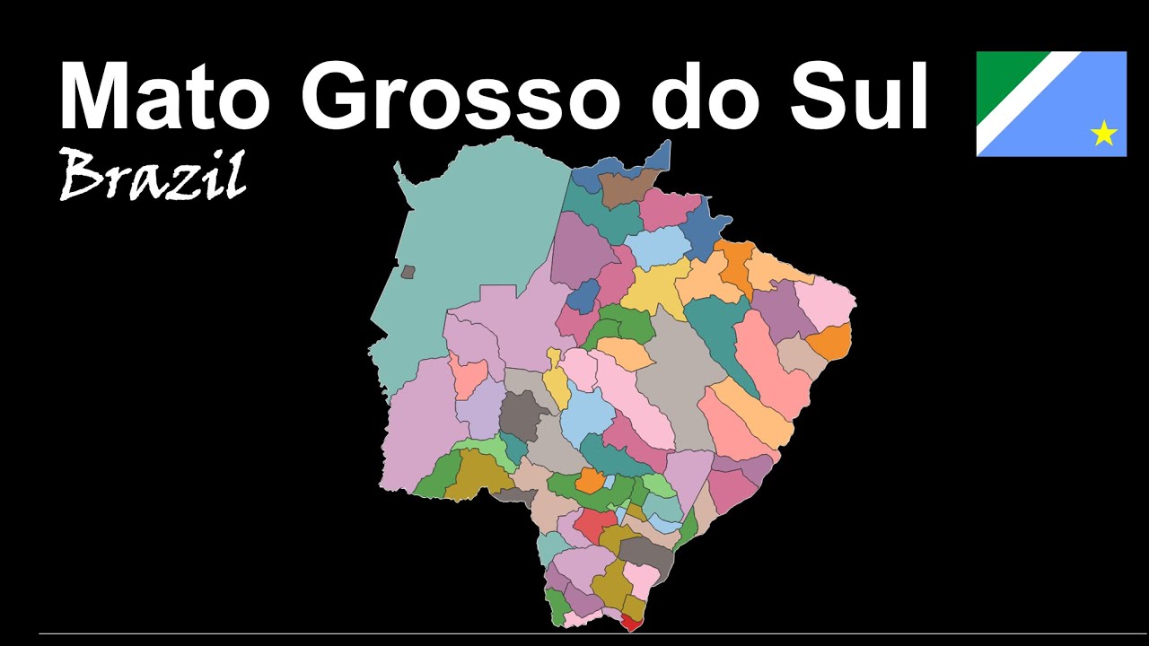 Mato Grosso do Sul, Brazil: All the 79 Municipalities - Mato Grosso do Sul: Todos os 79 Municípios