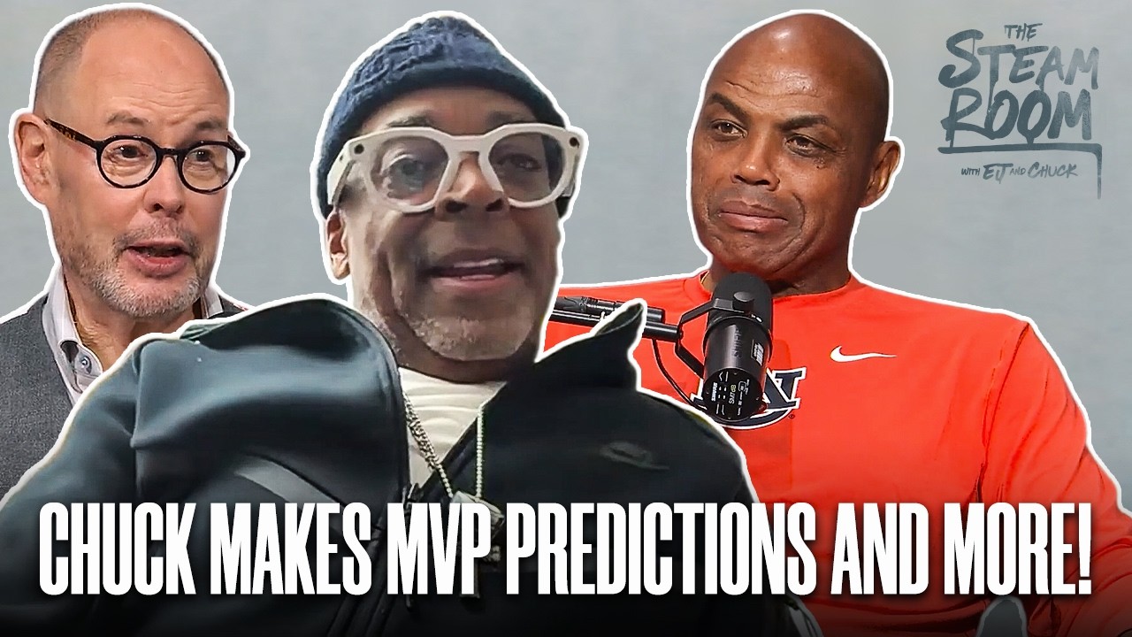 Chuck Gives His MVP, ROY, & More Predictions, Spike Lee Pulls Up! 🏆🎬 | The Steam Room