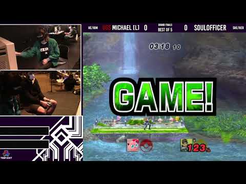 Tripoint Smash 181 - Grand Finals - Michael(Jigglypuff) Vs. SoulOfficer(Snake)