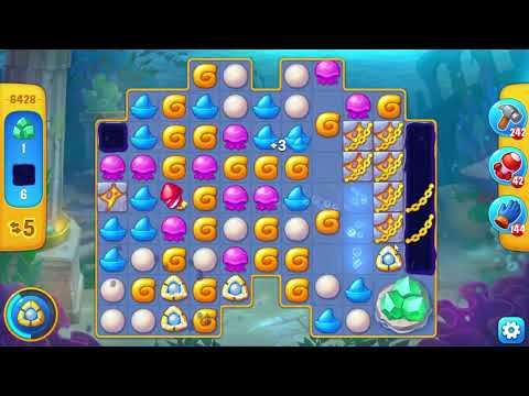 Fishdom 6428 Level - 19 moves - NO BooSTERS