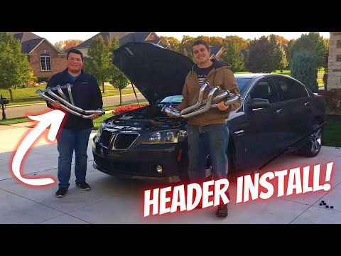 G8 Longtube Headers Install!