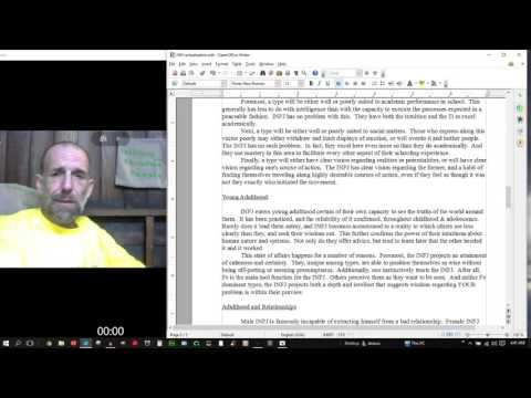 Actualization & the INFJ.