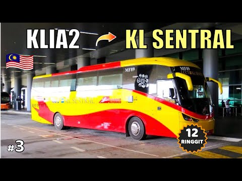 Ônibus de KLIA2 para KL Sentral | Ep 2