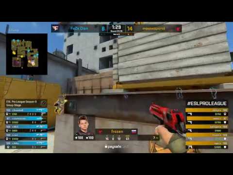 mousesports chrisJ 4k entry vs FaZe Clan