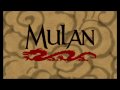 Mulan - Reflection (lyrics) 