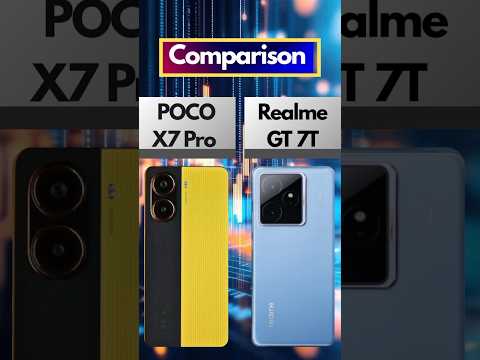 Poco X7 Pro vs Realme GT 7T – Which One’s the Real Mid-Range King?
