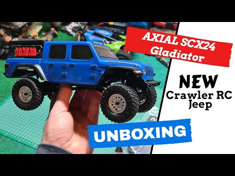 NEW Crawler RC Jeep JT AXIAL SCX24 GLADIATOR Unboxing