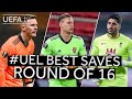 HENDERSON, LENO, RUI SILVA: #UEL​ BEST SAVES, Round of 16
