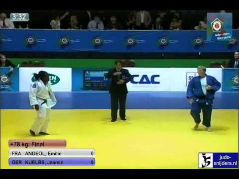 Emilie Andeol (FRA) - Jasmin Kuelbs (GER) [+78kg] final