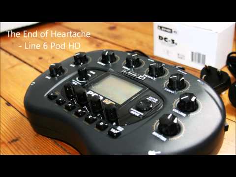 Killswitch Engage - The End of Heartache (Line 6 Pod HD test)