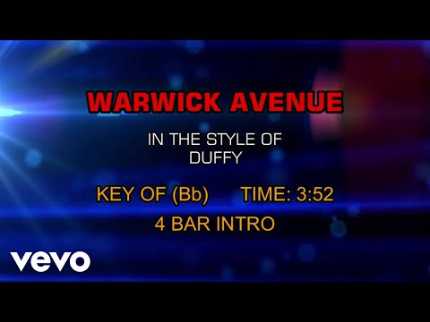Duffy - Warwick Avenue (Karaoke)