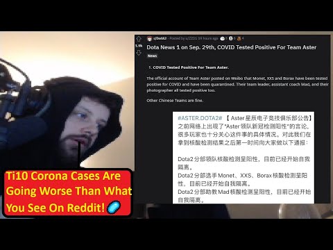 Gorgc Leaks Ti10 Covid-19 Situation🦠 😷🔬💉(+Cam)