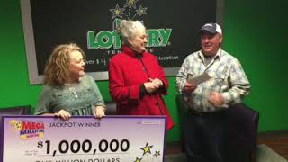 $1 Million Winner a 1st-Time Mega Millions Player!