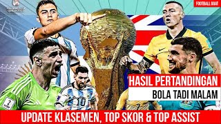 Download lagu Hasil Terbaru PilDun '22 Tadi Malam - Highlight: Argentina vs Australia | Bagan 16 Besar PilDun 2022 mp3