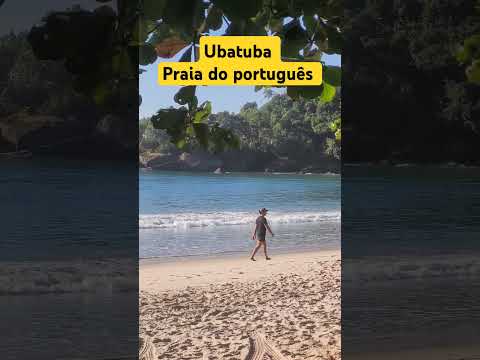 como chegar na praia do português em ubatuba #litoralnortesp #ubatubalinda #ubatuba