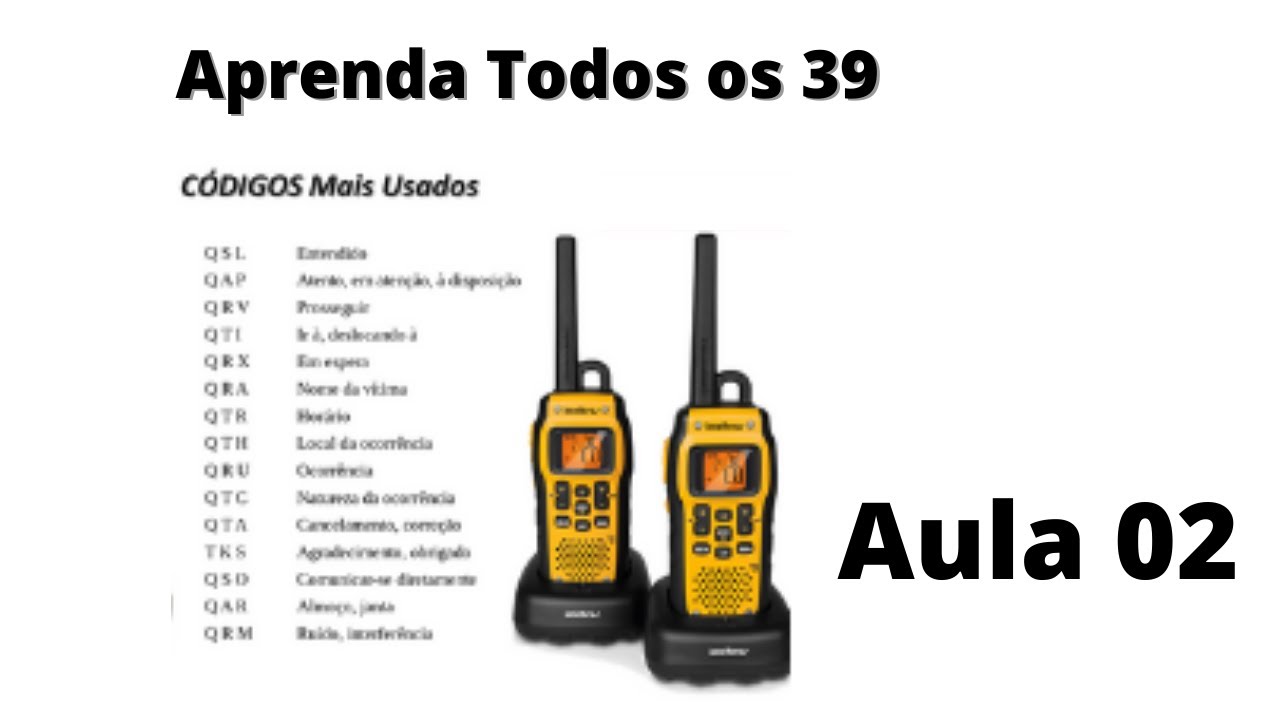 códigos q completo [ aprenda os 39 códigos Q]