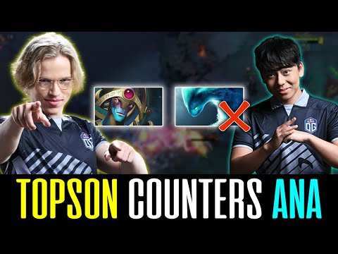 ANA didn't expect this ORACLE Last Pick Counter from TOPSON - NEW IMBA? DOTA 2