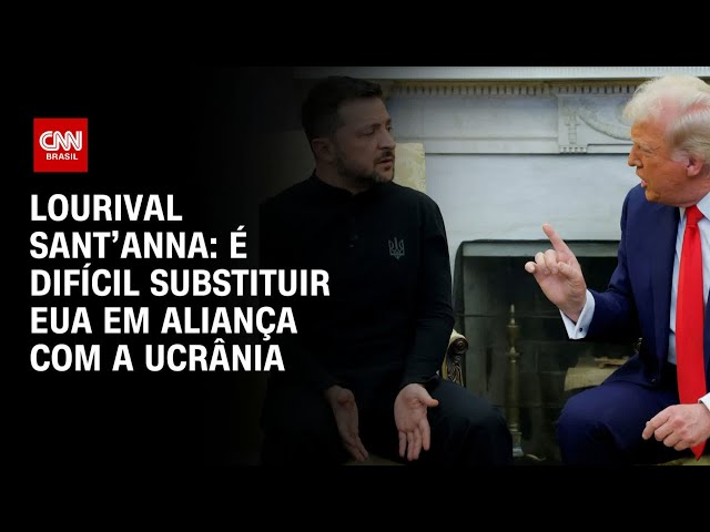 Análise: É difícil substituir EUA em aliança com a Ucrânia | CNN PRIME TIME