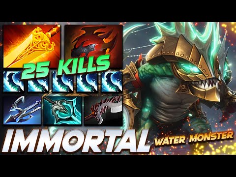 Slark Immortal Water Monster - Dota 2 Pro Gameplay [Watch & Learn]