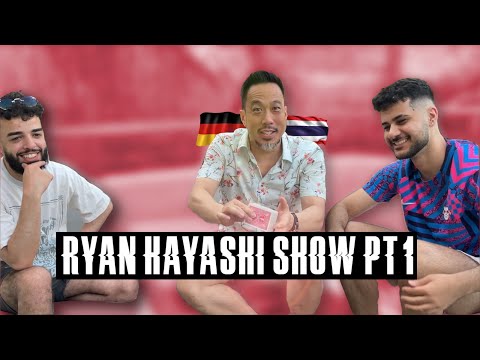 Die Ryan Hayashi Show Ep 1 Featuring SAMI DELARUE & HAMED LOCO - Deutsch / GERMAN with English Subs