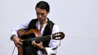 Estas Tonne performing at the Neuchatel Buskers Festival