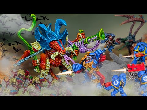Calgar's Folly - Ultramarines vs Tyranids Battle Report | Warhammer 40k 2nd Edition