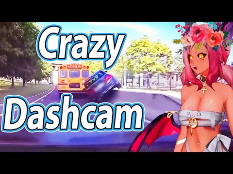 Trickywi Vtuber React To Crazy Dashcam Fails