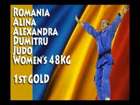 Alina Alexandra Dumitru Women's Judo 48 Kg Romania GOLD