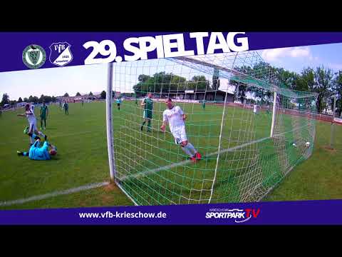 30. Spieltag Oberliga Süd - SV Merseburg 99 vs. VfB 1921 Krieschow