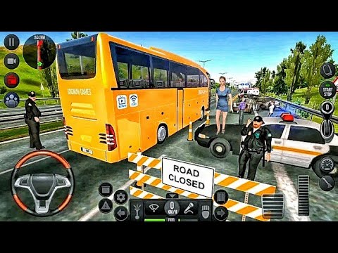 Offroad Awesome Coach Bus Driving Simulator | Coach Bus Driving Simulator Ultimate Android Gameplay