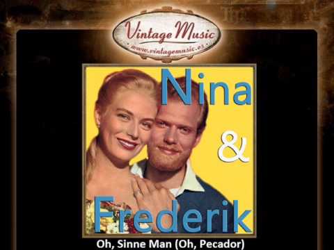 NINA & FREDERIK CD Vintage Folk. Oh Sinne Man , Cafe Montparnasse , Mango Vendo