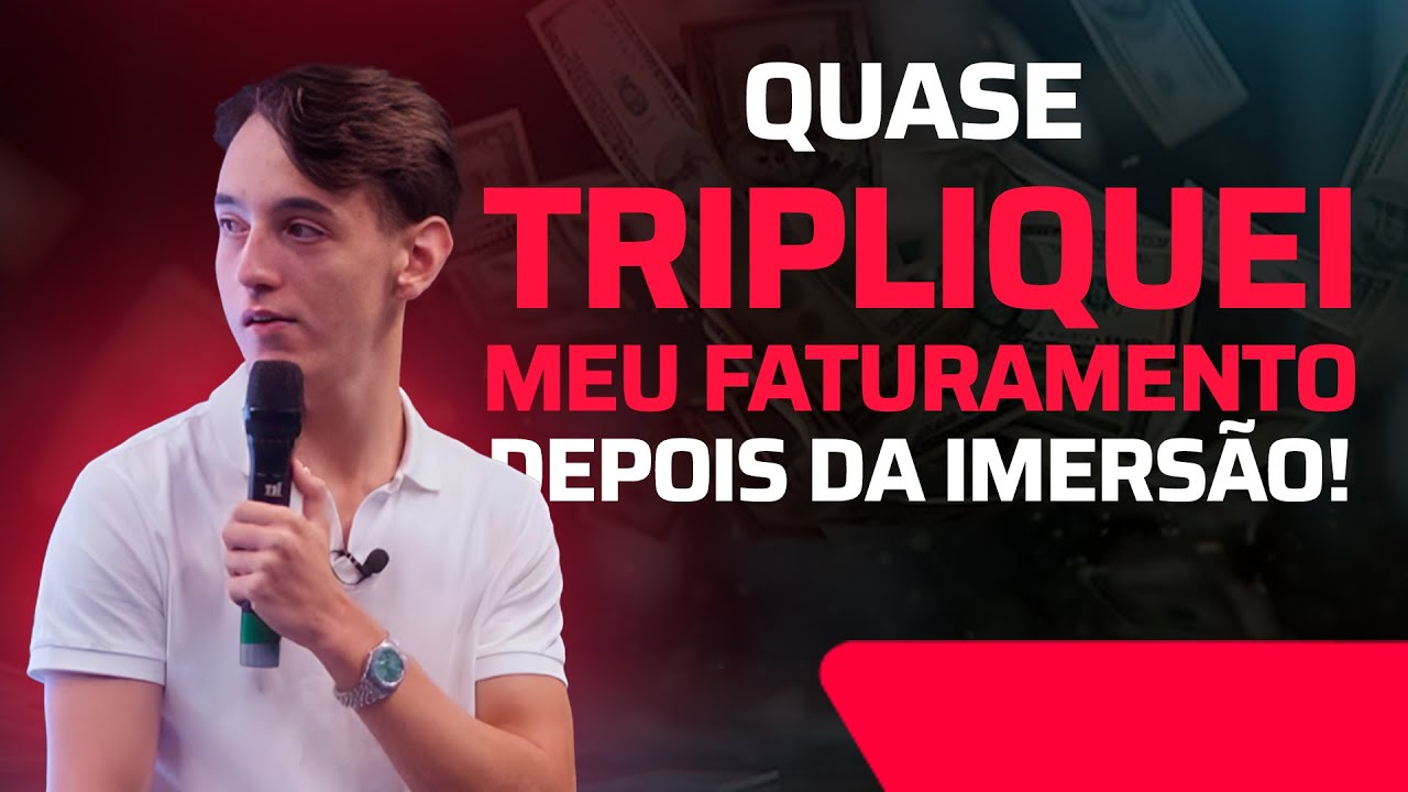 Quase tripliquei meu faturamento depois da Imersão! - O case de sucesso de João Araújo