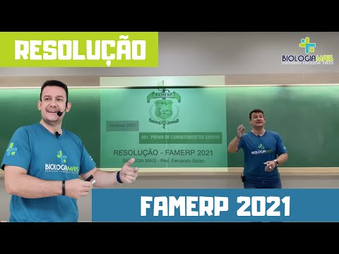 BIOLOGIA MAIS - RESOLUÇÃO - FAMERP 2021 - PROF. FERNANDO BELAN