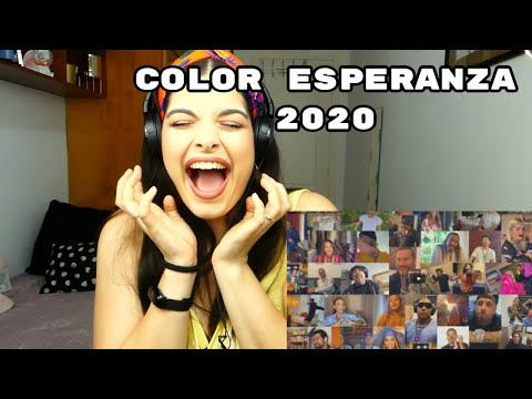 REACCIÓN: COLOR ESPERANZA 2020| Cristina Black & White