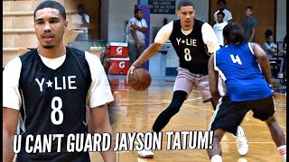 U CAN'T GUARD Jayson Tatum! Straight CASHIN' In Patrick McCaw Pro Am! Makes It Look EASY!