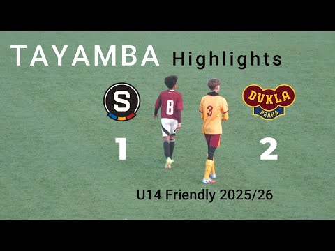 AC Sparta Praha 1-2 FK Dukla Praha | Tayamba | U14 Friendly