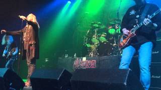 Saxon Broken Heroes Live @ ProgPower USA 9-10-2015 Atlanta +setlist!